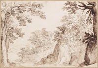 K V 063
<br/>
Heuvellandschap
<br/>
<em>Allegrini, Francesco (1624-1684)</em>